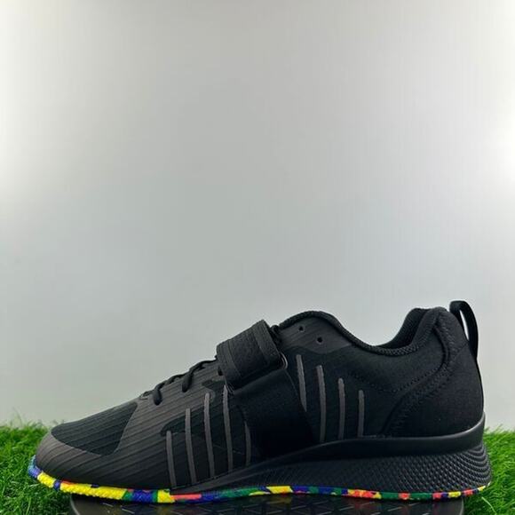 Adidas Adipower Weightlifting 3 Men Size 10 Black Color Sole Shoes IF0534 NEW - Picture 5 of 10